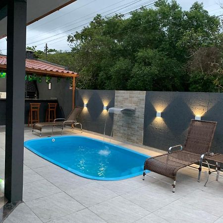 Casa De Temporada No Sul Da Ilha Com Piscina Villa ฟลอเรียนอโปลิส ภายนอก รูปภาพ