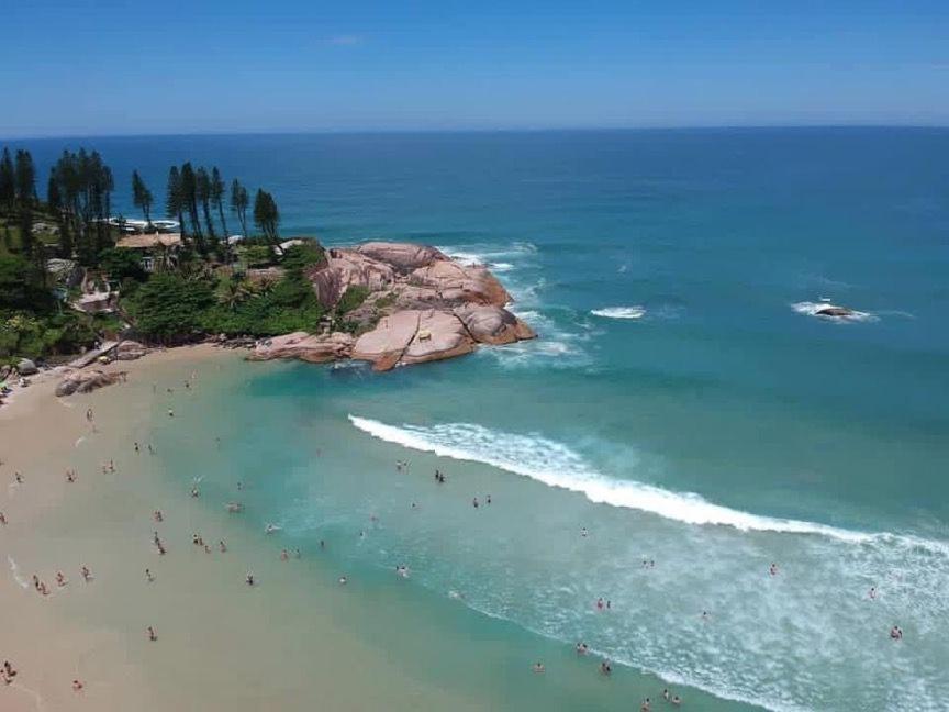 Casa De Temporada No Sul Da Ilha Com Piscina Villa ฟลอเรียนอโปลิส ภายนอก รูปภาพ